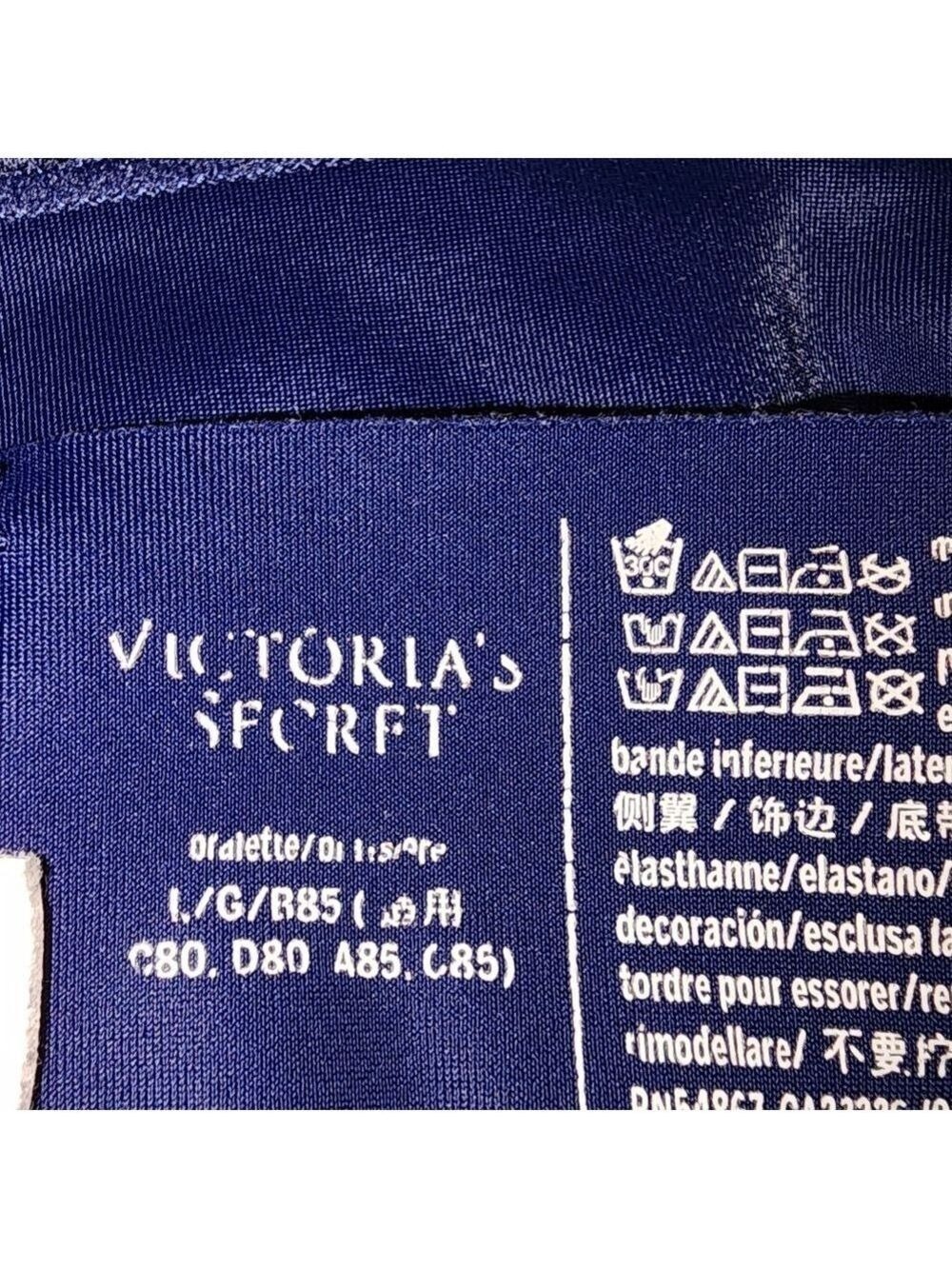 Victoria's Secret Blue Bralette Large - Picture 5 of 5